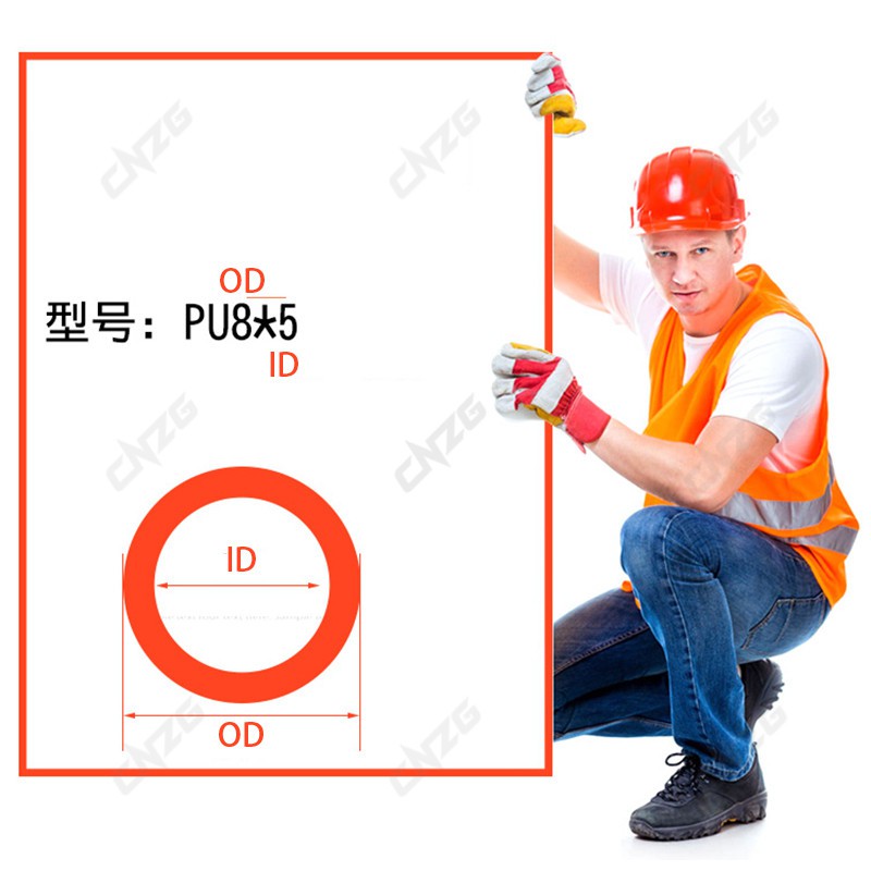Ống Nén Khí Áp Suất Cao 3M 6M 12M 15M 10X6.5mm 12x8mm 8x5mm 8mm 10mm 12mm