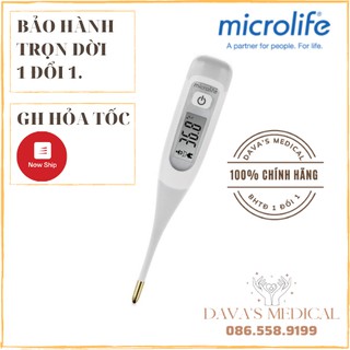 BẢO HÀNH 1 ĐỔI 1 TRỌN ĐỜI - Nhiệt kế điện tử KẸP NÁCH Microlife MT850 - Thụy Sĩ