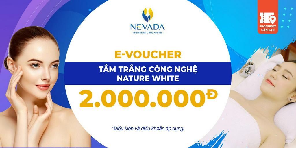 E-Voucher tắm trắng công nghệ Nature White tại TMV Nevada