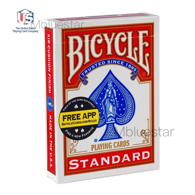 hot Bài Ảo Thuật Bicycle playing card - chính hãng USPCC 88*63mm dùng là mê