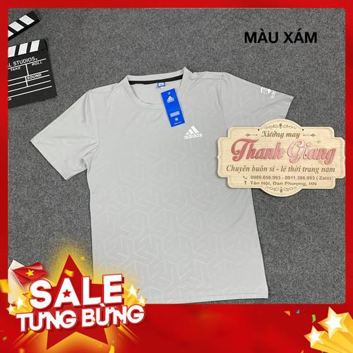 ÁO THỂ THAO NAM GYM THUN LẠNH HỌA TIẾT 3D - K CỔ 2019 (TEN) - Hàng nhập khẩu
