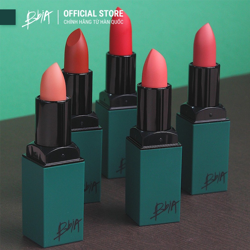 Son Thỏi Lì Bbia Last Lipstick Version 2 - 09 Bewitch (Màu Đỏ Nâu) 3.5g - Bbia Offical Store