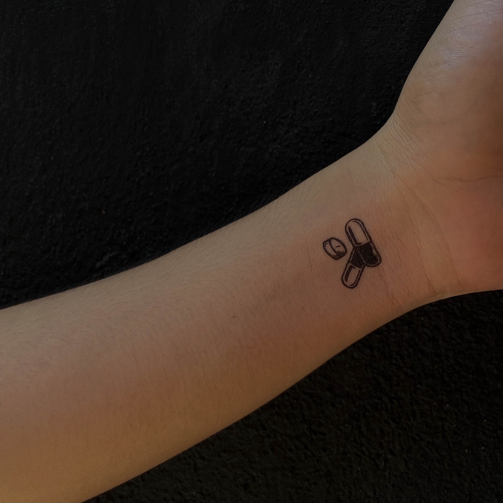 Hình xăm dán tạm thời Tattoodee 7 ngày, xăm trong 1 phút, chống nước 100%