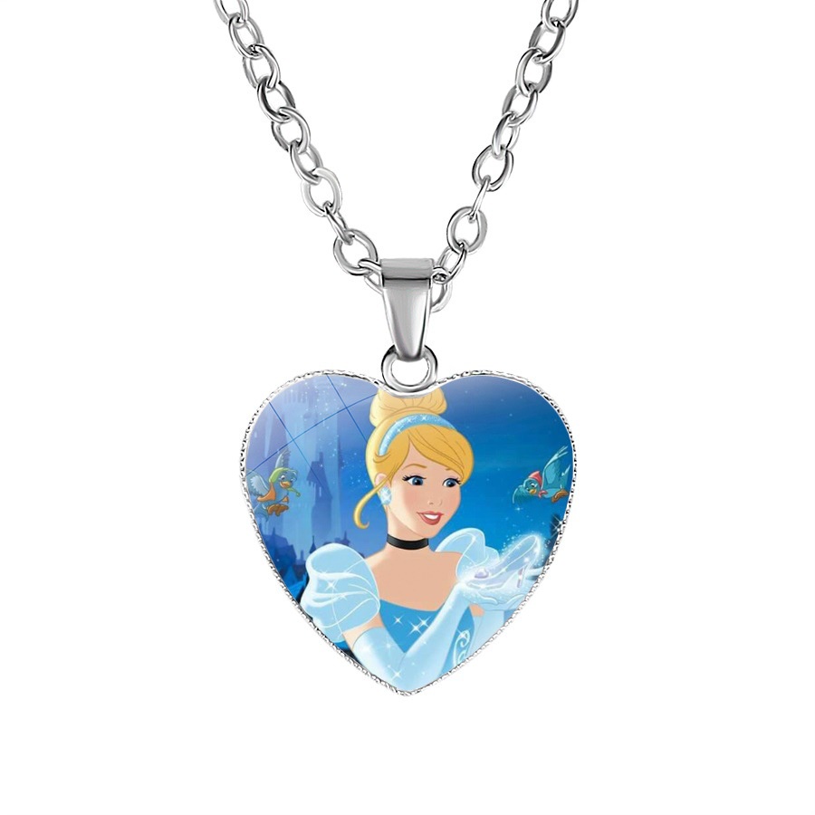 Disney Vòng cổ Mặt Nhân Vật Elsa Anna Trong Phim Frozen 2