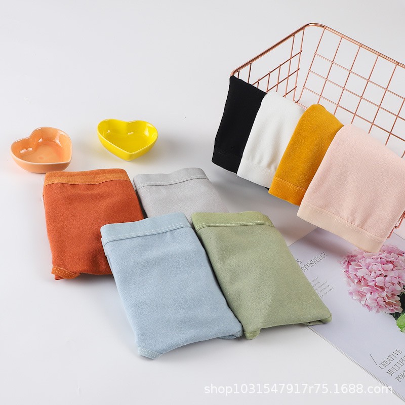 Quần lót cotton eo cao thoáng khí chống vi khuẩn thời trang cho nữ | BigBuy360 - bigbuy360.vn