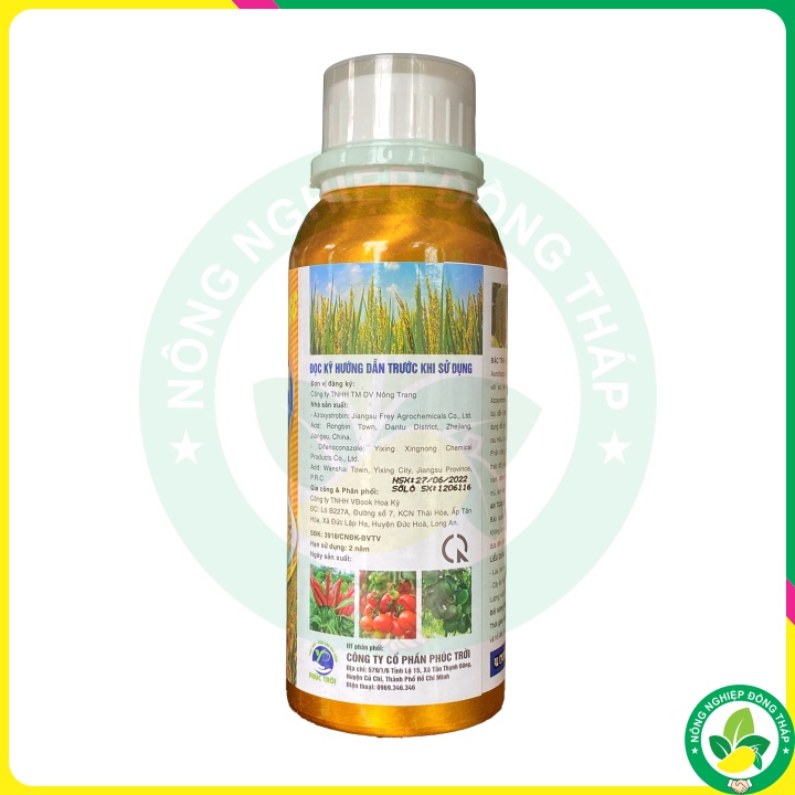 Thuốc Trừ Bệnh ASMILTATOP SUPER 400SC Hiệu AZOXYSTROBIN 400 – Đặc trị: Lem Lép Hạt, Đạo Ôn  (Chai 240ml