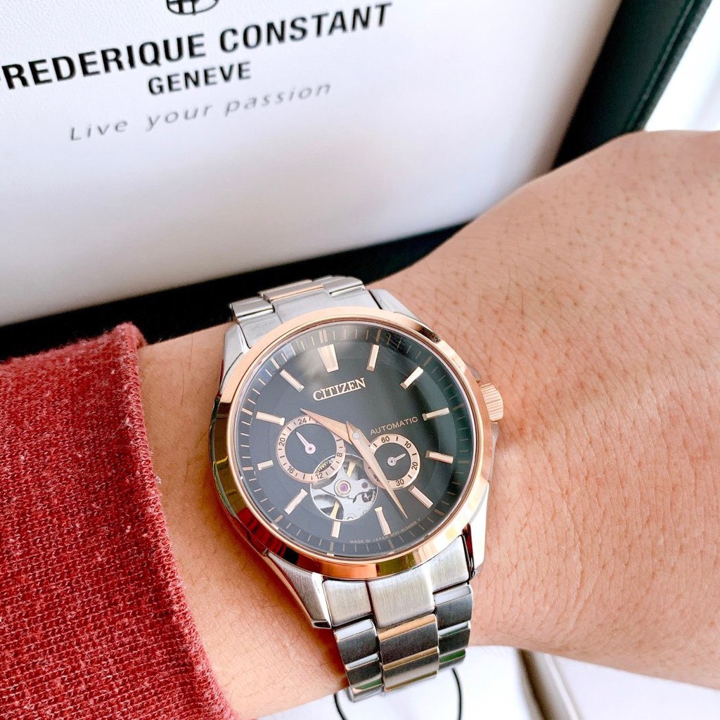 Đồng Hồ Citizen Automatic NP1014-51E Nam Máy Cơ Kính Sapphire đẳng cấp doanh nhân-phong cách body