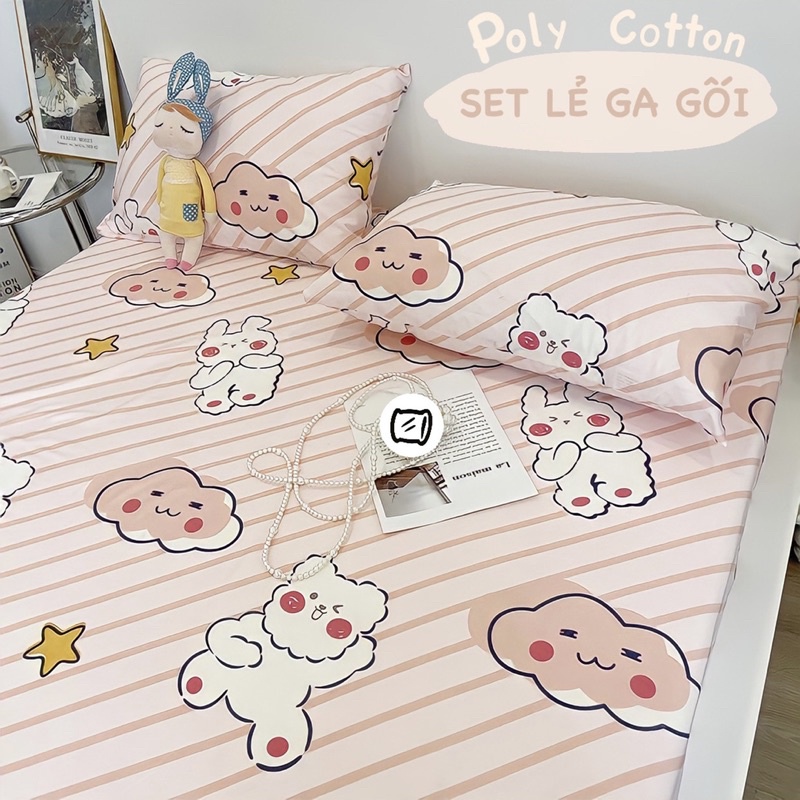 [FREESHIP] ✨FULL 18 SET LẺ GA GỐI 3 MÓN chất liệu Poly Cotton (Hỗ trợ MIỄN PHÍ BO CHUN mọi loại size) - Chù Bedding | BigBuy360 - bigbuy360.vn