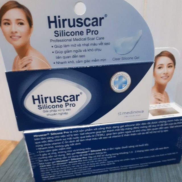 Hiruscar Silicone Pro: Giải pháp xử lý Sẹo Chuyên nghiệp