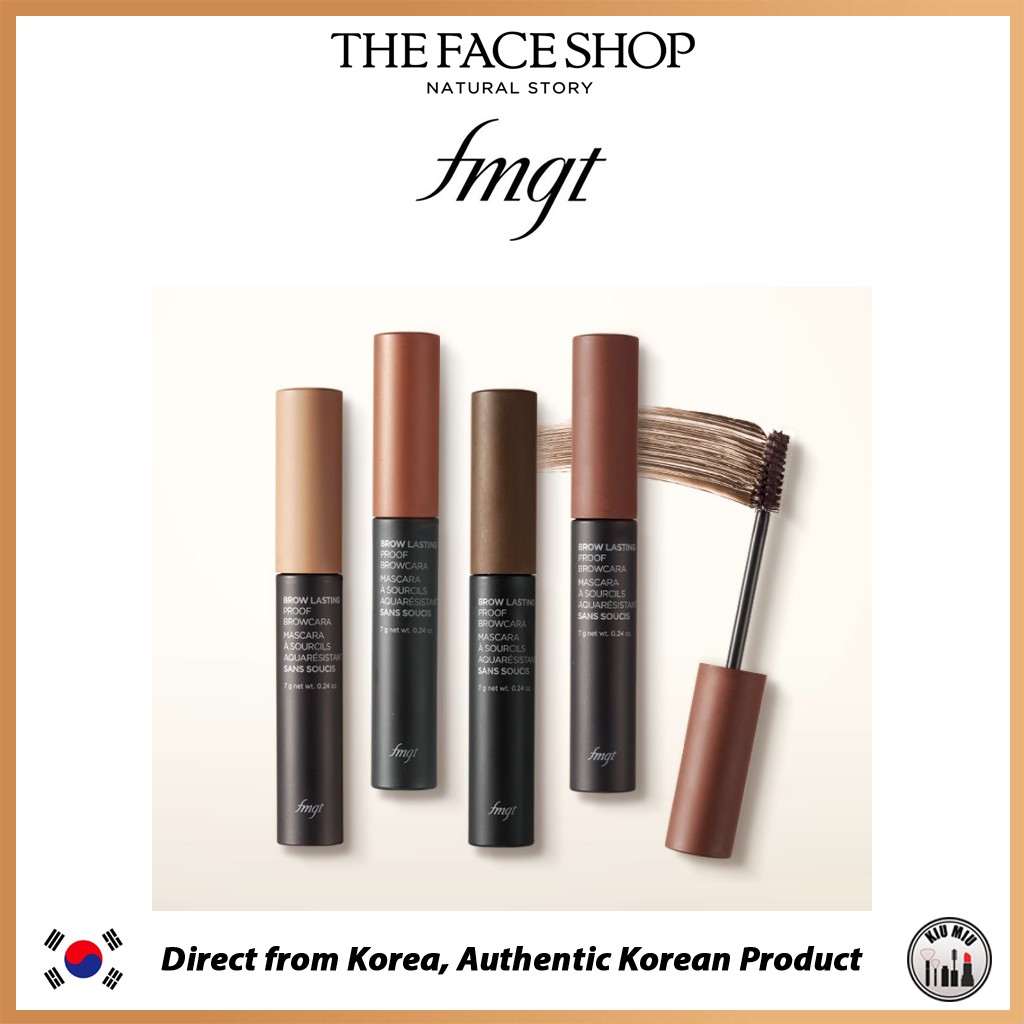THE FACE SHOP fmgt BROW LASTING PROOF BROW CARA *ORIGINAL KOREA*