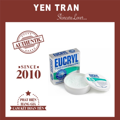 Bột Đánh Răng Eucryl 50g