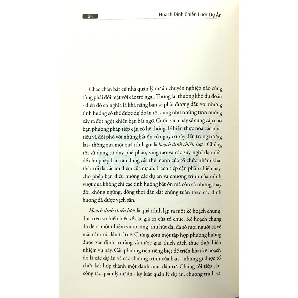 Sách - Hoạch Định Chiến Lược Dự Án (Haukur Ingim Jonasson, Helgi Thor Ingason)