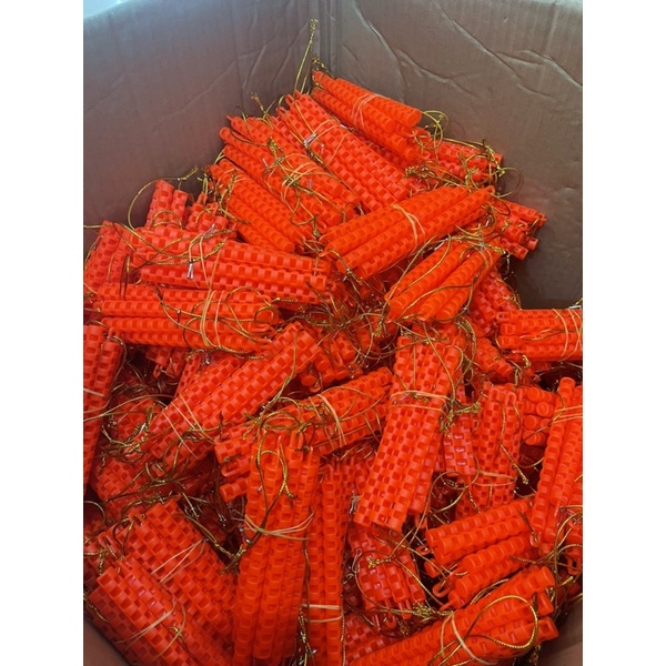 1 cây cán cầm ko pin gắn đèn trung thu, đèn handmade