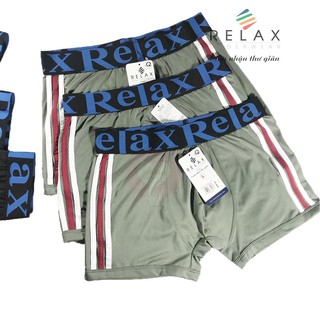 COMBO 3 Quần Lót Nam Boxer RELAX Thun Lạnh - RLTK007
