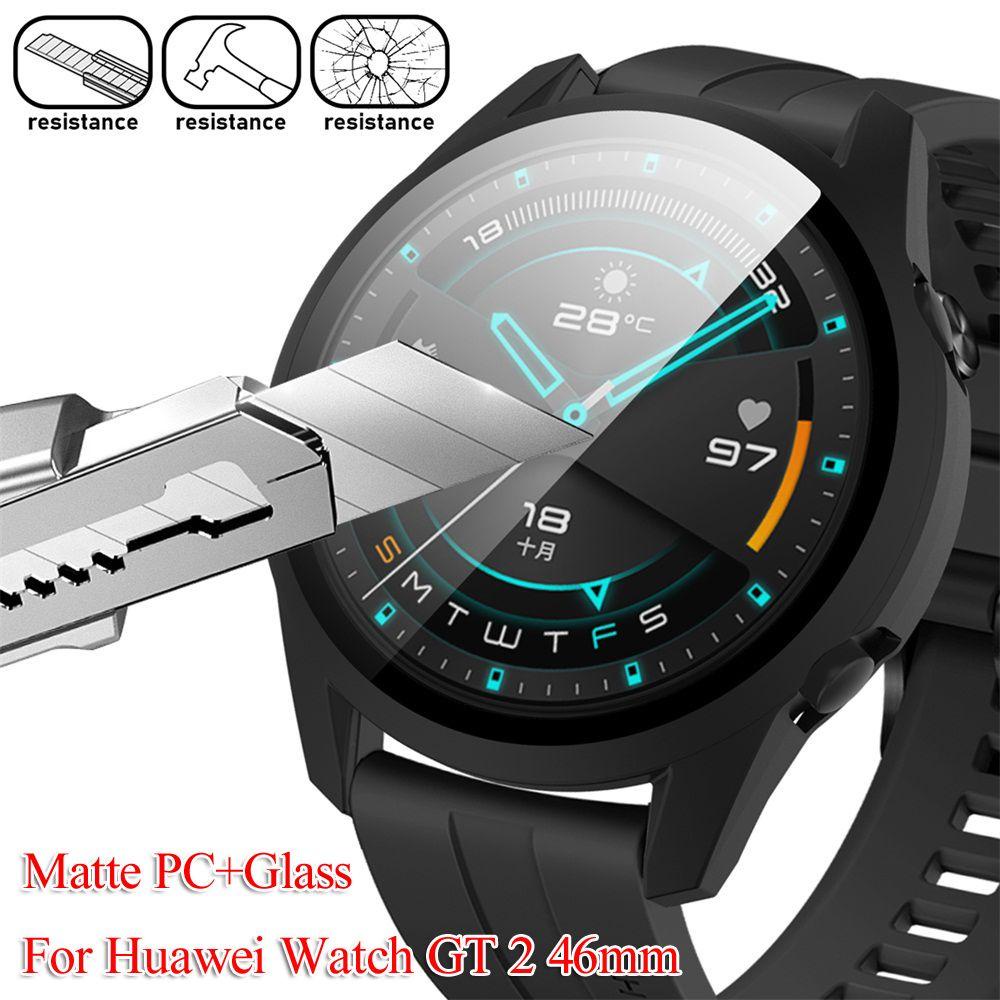 Ốp Bảo Vệ Mặt Đồng Hồ Thông Minh Chống Trầy Xước Bằng PC Nhám Siêu Mỏng Kích Thước 46MM Cho Huawei Watch GT 2