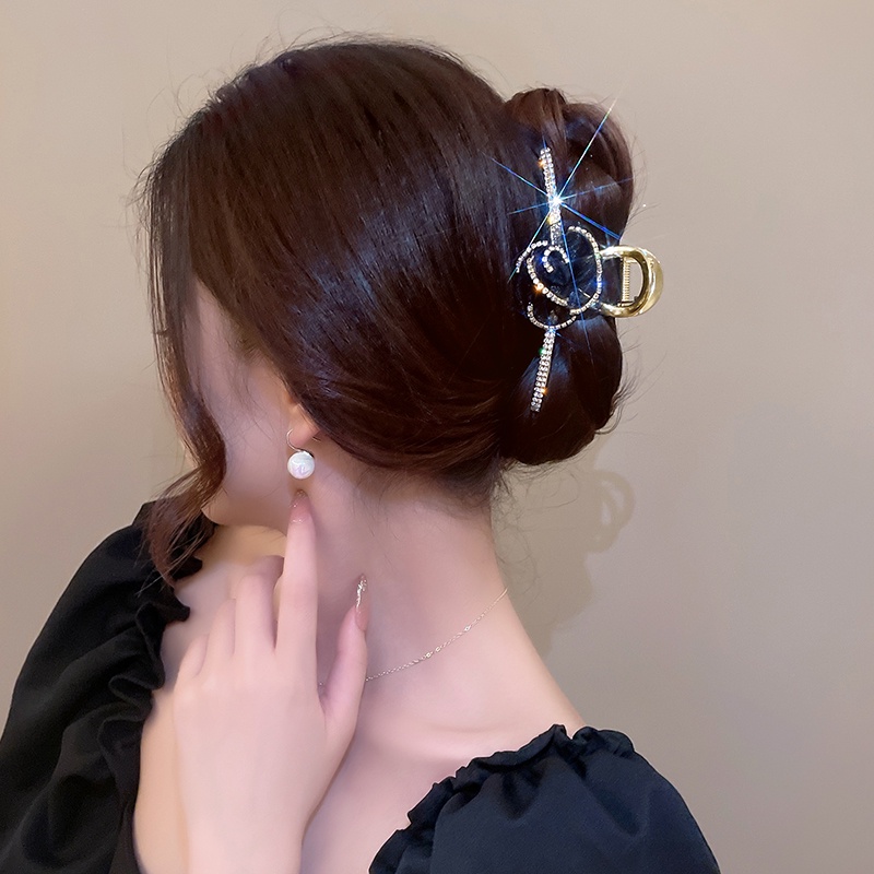 Kẹp Tóc Hình Hoa Mặt Sau Phong Cách Hàn Quốc Thời Trang Cho Nữ