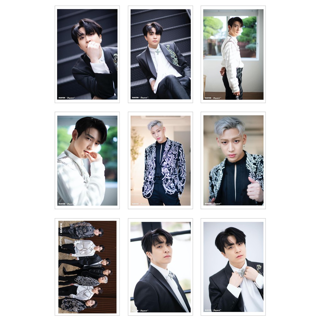Lomo Card Ảnh GOT7 - DYE by Naver x Dispatch ( 45 ảnh)