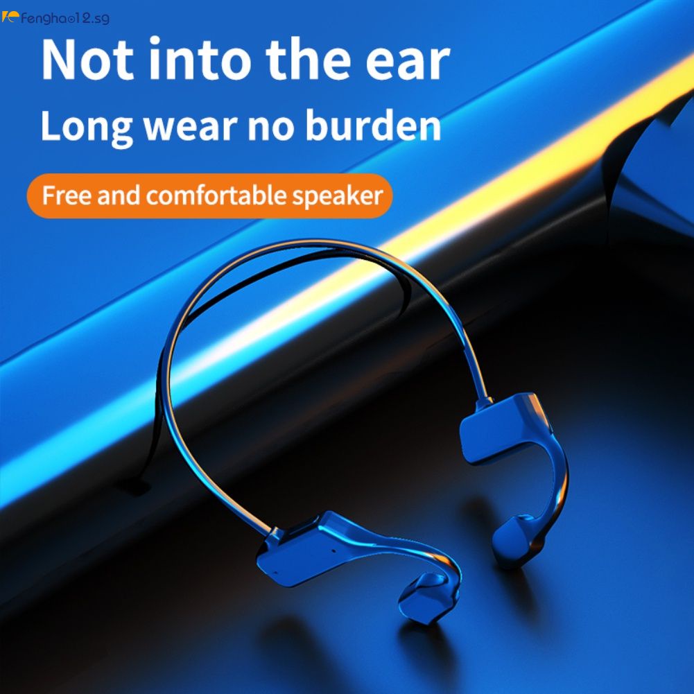 VG03 Bluetooth-compatible Earphone Conceptual Bone Conduction Headphone TWS Sport fenghaovn
