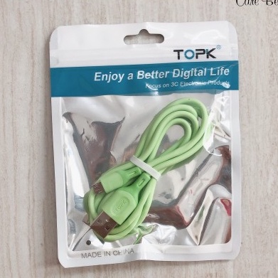 Dây cáp sạc Micro USB chính hãng Kivee dành cho điện thoại Android