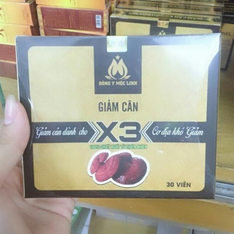 [Hàng chính hãng] Giảm cân Mộc Linh X3 30viên tặng detox ban đêm hoặc gel kháng khuẩn Dgreen 250ml