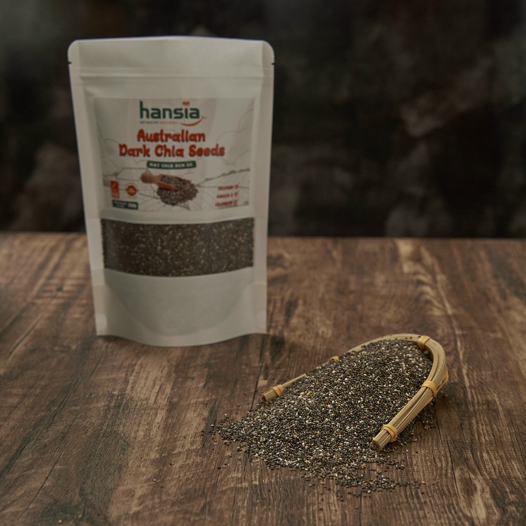Hạt Chia Hữu Cơ, Hạt Chia Organic Úc Có Độ Tinh Khiết Cao Nhất Hỗ Trợ Giảm Cân, Bổ Sung Dưỡng Chất 500g