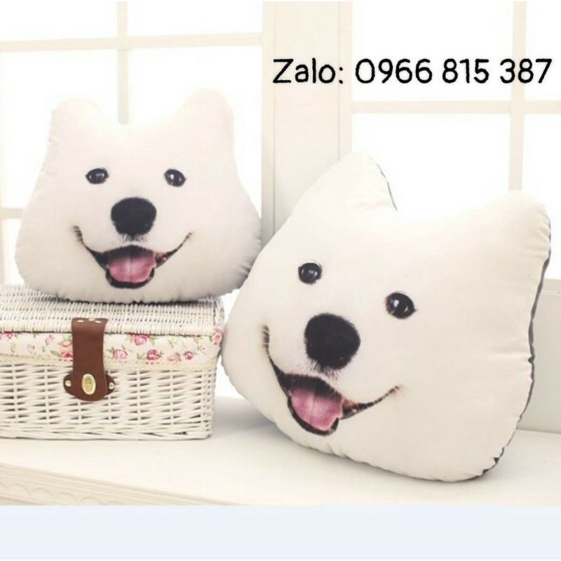 Gối in ảnh thú cưng