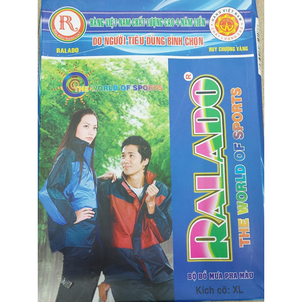 Áo mưa bộ 2 lớp Thủy Sơn mã 61 - BỘ 2 CÔNG DỤNG