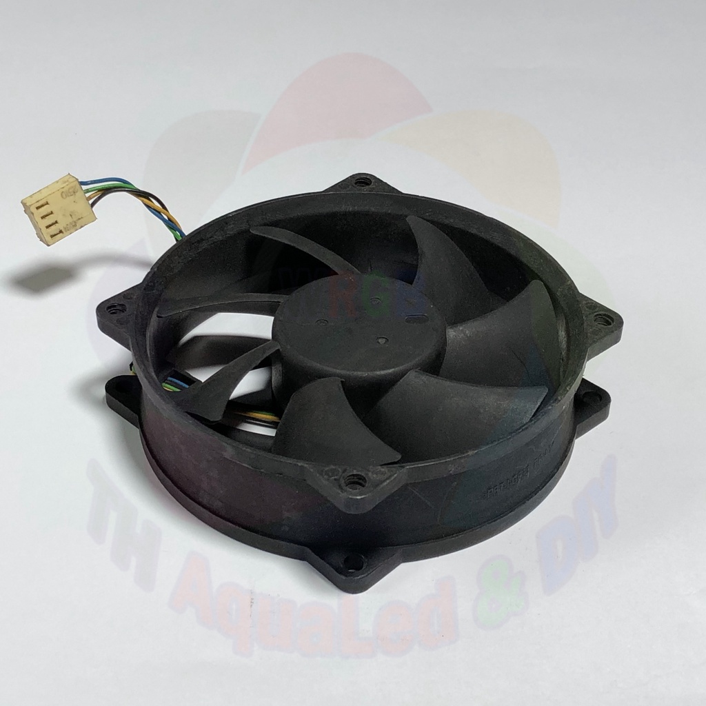 Quạt Tròn tản nhiệt hồ thủy sinh dùng nguồn DC 12Volt. Hàng Zin chất lượng bền bỉ.