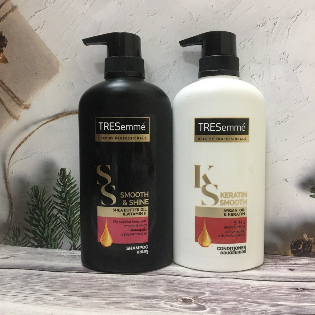 Dầu gội đầu TRESemme Thái Lan HÀNG CHÍNH HÃNG bộ sản phẩm dung tích 450ml TRESemme