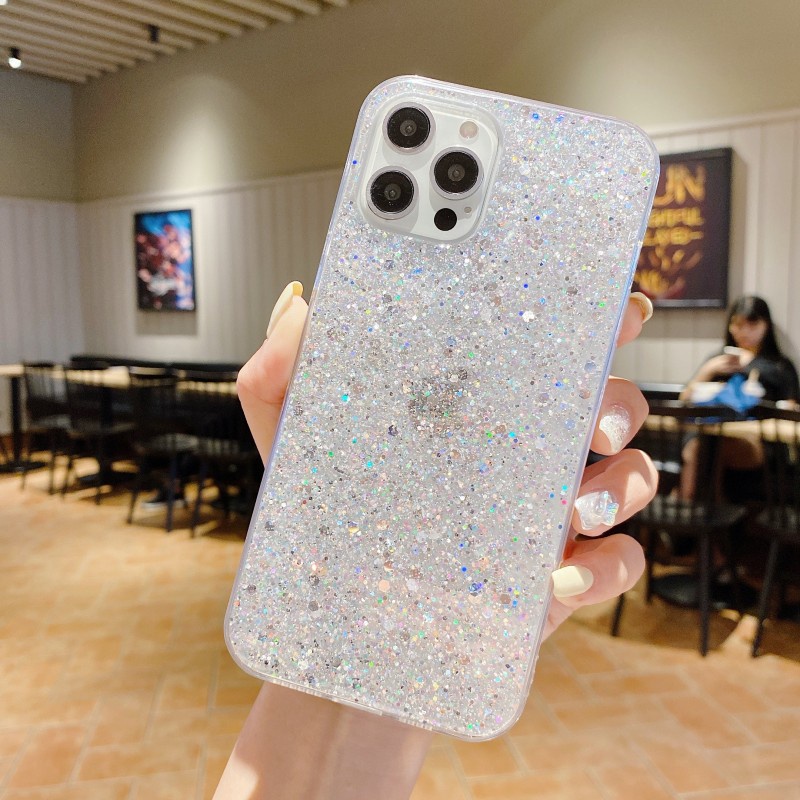 Ốp Điện Thoại Mềm Mỏng Đính Đá Lấp Lánh Cho OPPO Reno 4 4G 5 6 2 2F 4F 5F F11 Pro F9 F5 A73