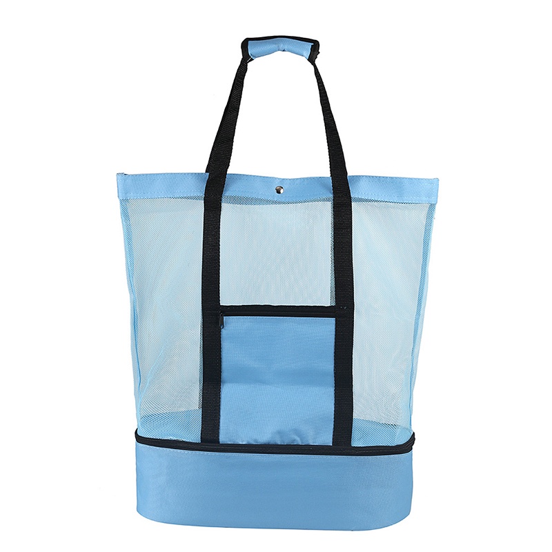 EverToner Túi Lưới Lớn 40X50cm Đựng Thực Phẩm Đi Biển Cách Nhiệt Đa Năng