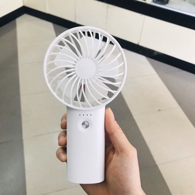 Quạt cầm tay mini chính hãng Yoobao 3000 - 6000 chạy liên tục 8 - 32h