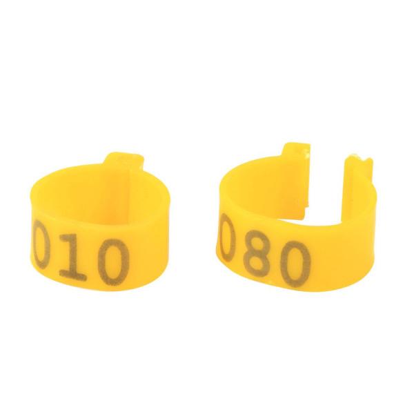 Set 100 Vòng Nhẫn Đeo Chân Cho Gà