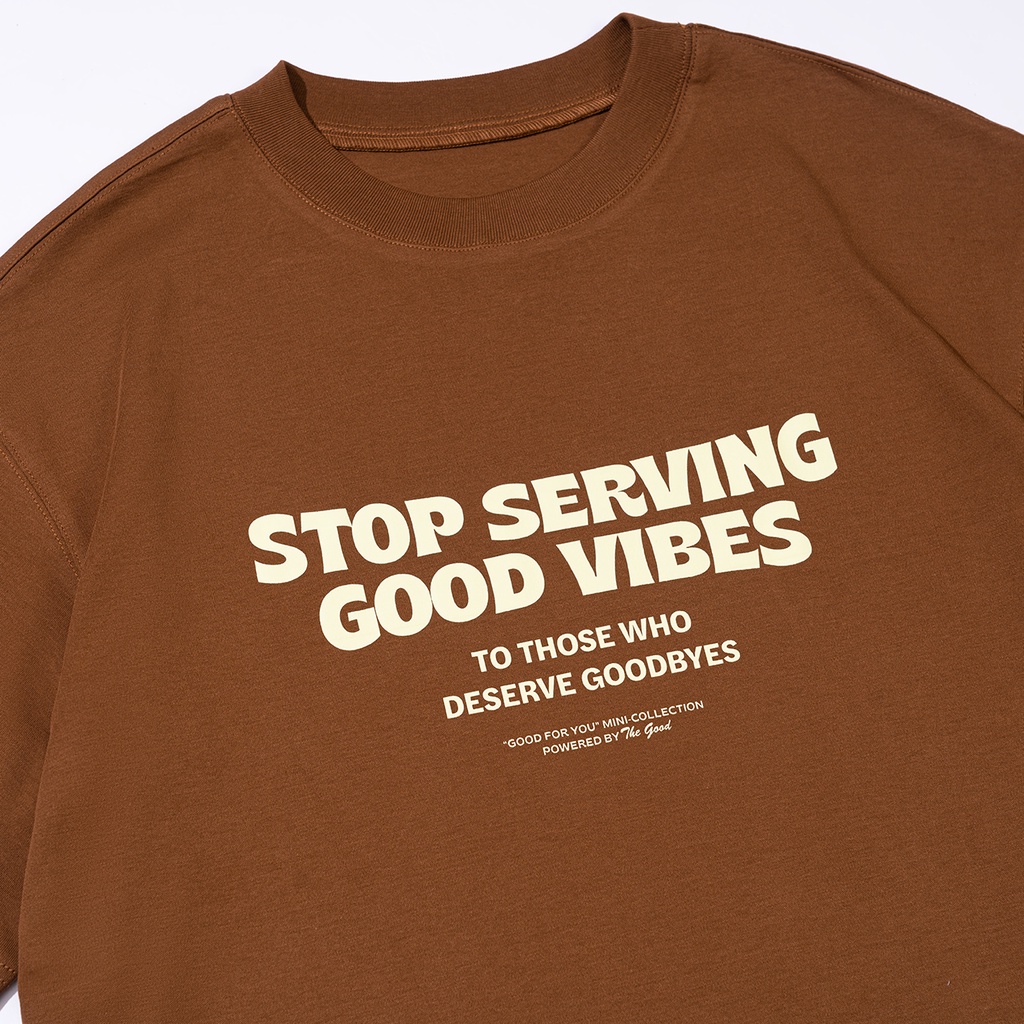 Áo Phông GFU THE GOOD/ Stop Serving Tee