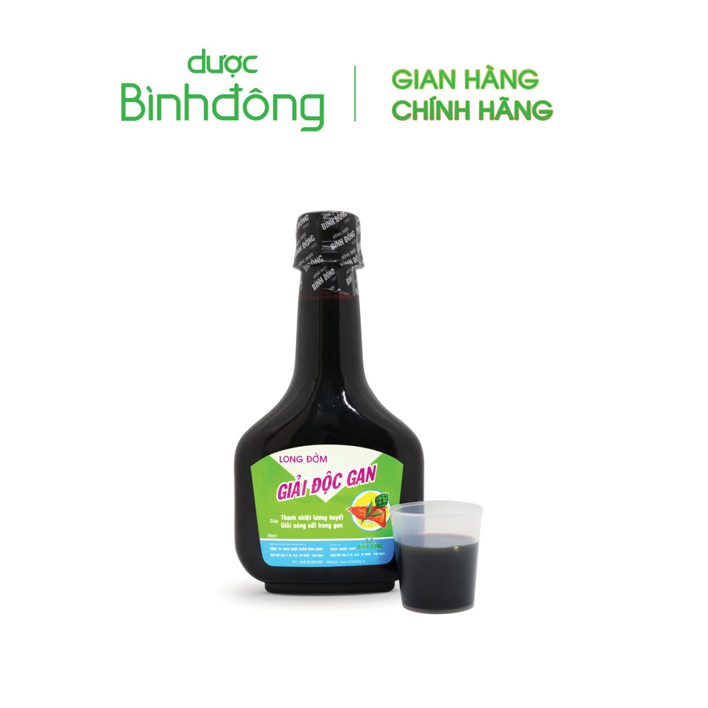 LONG ĐỞM GIẢI ĐỘC GAN - Thực phẩm bảo vệ sức khoẻ hỗ trợ thanh nhiệt, giải độc, mát gan | BigBuy360 - bigbuy360.vn
