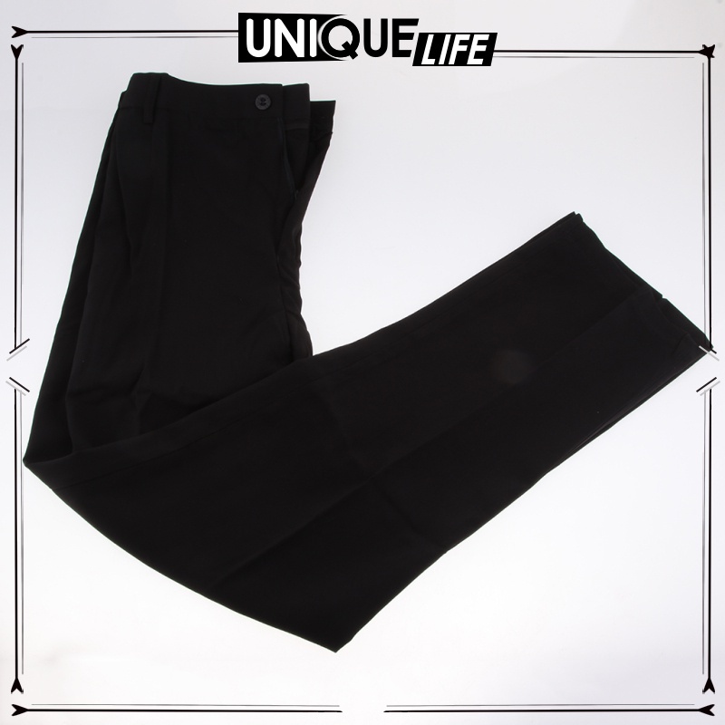 Quần tây màu đen thời trang đa năng dành cho đầu bếp