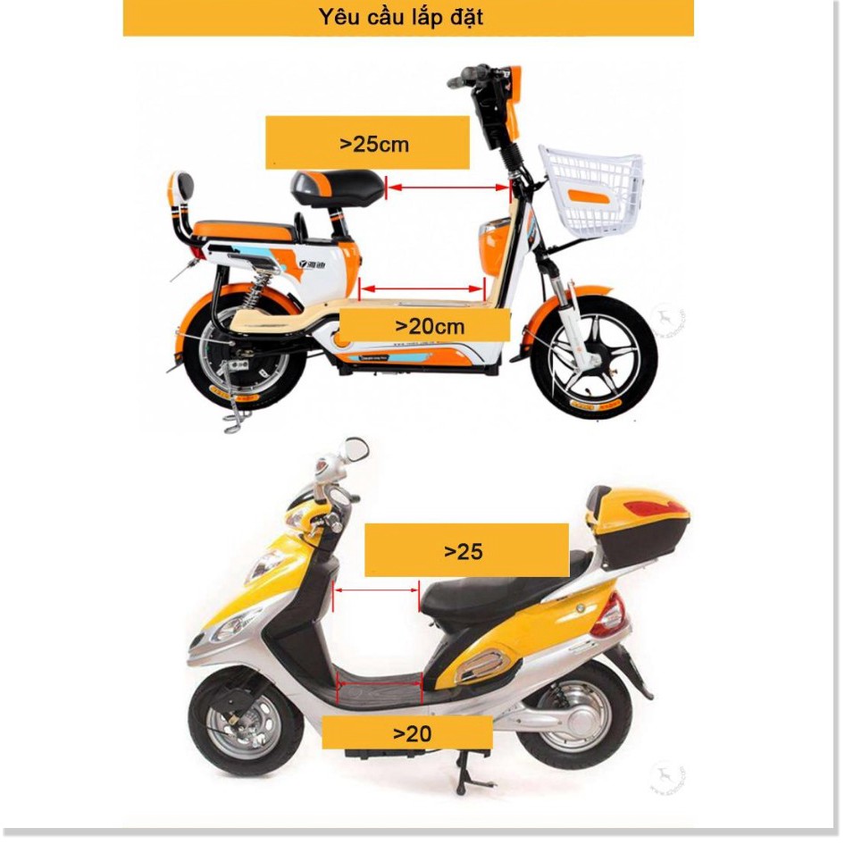 🆕 Ghế gấp phía trước xe máy cho bé tiện ích