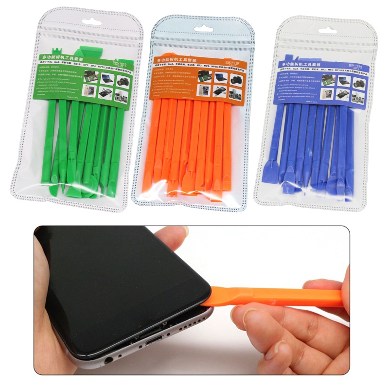 Bộ 10 Dụng Cụ Tháo Gỡ Sửa Chữa Điện Thoại Bằng Nhựa