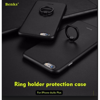 Ốp lưng siêu mỏng Benks cho iphone 7 Plus - thêm móc đeo nhẫn