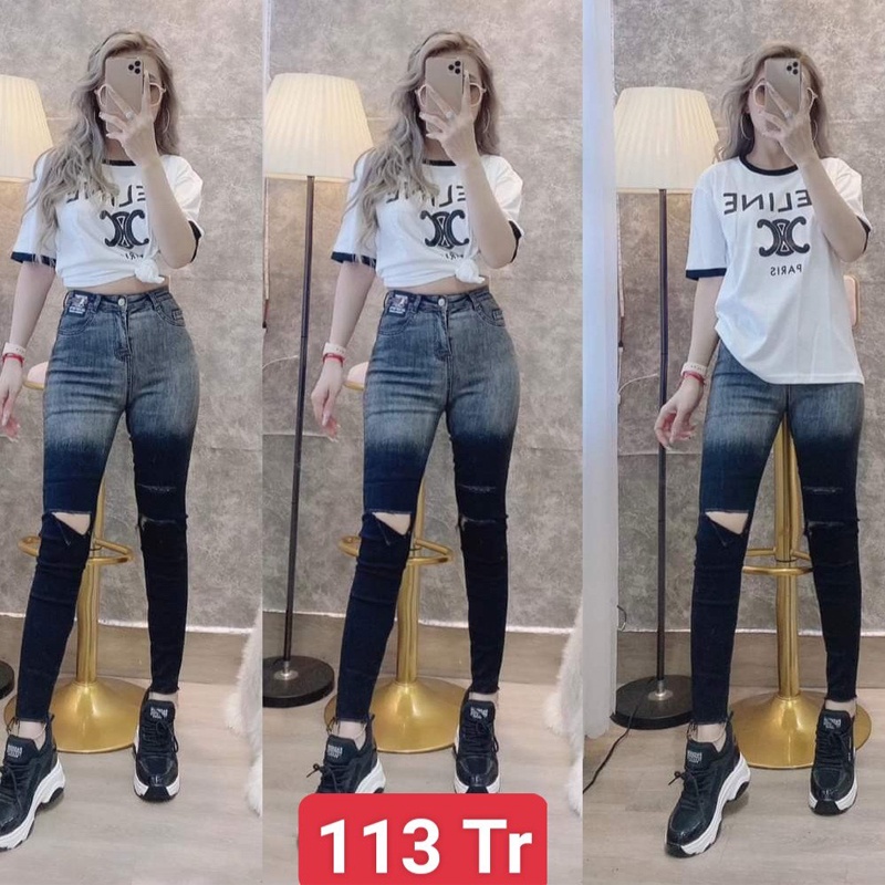 Áo phông nữ phối viền tay và cổ chất đẹp mặc mát. Mã M113 | BigBuy360 - bigbuy360.vn