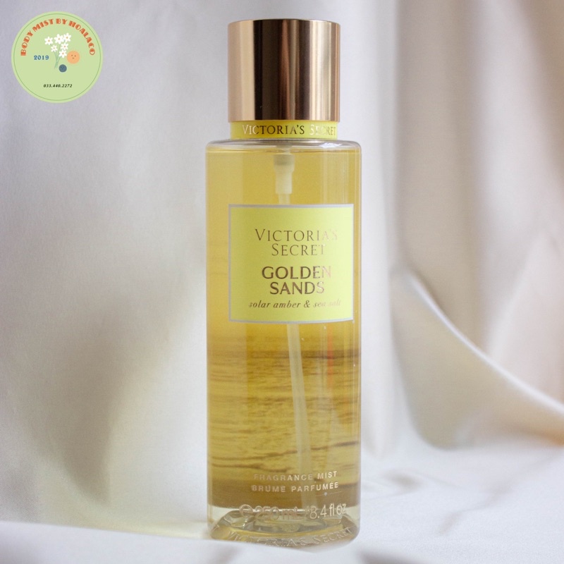 BODY MIST Xịt thơm toàn thân GOLDEN SANDS Victoria's Secret