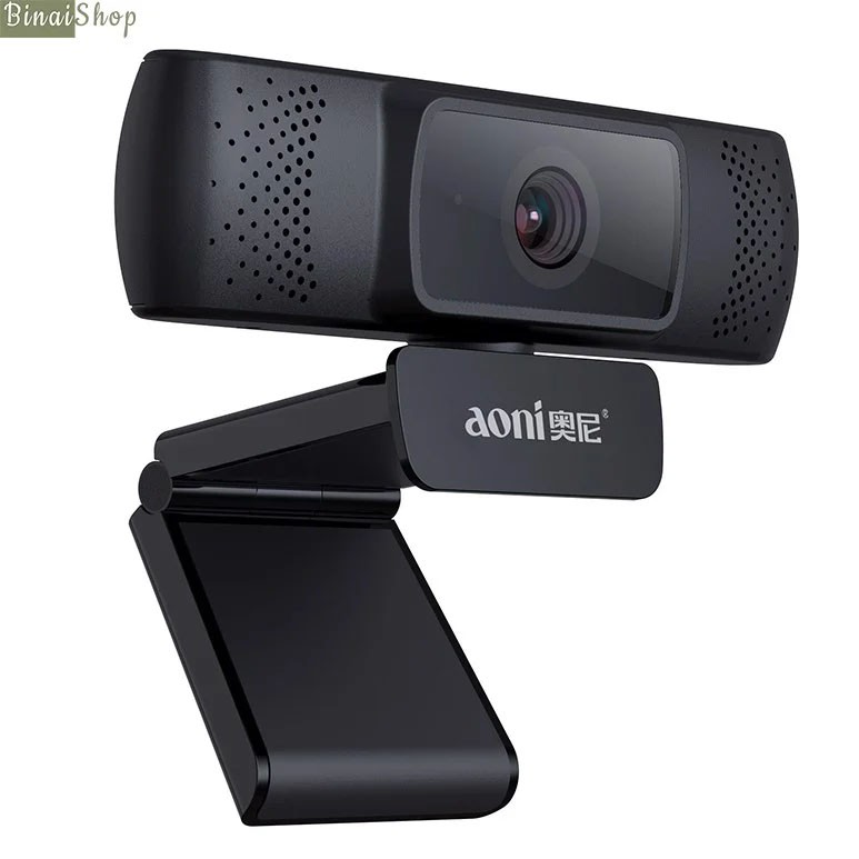 Webcam Họp Trực Tuyến Full HD1080p Góc Rộng 92 Độ, 1080p, Khung Hình 30fps Aoni A31 (Bản mới)