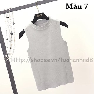 (HÀNG ORDER) Áo len sát nách cổ tròn GNCM