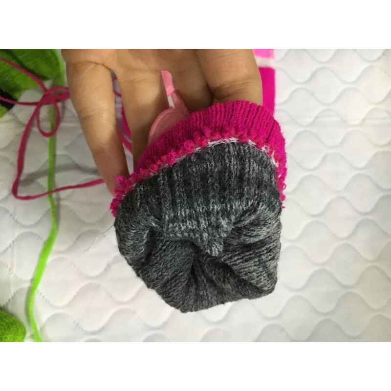 Găng tay len 2 lớp dày cho bé 1-3T (loại đẹp)