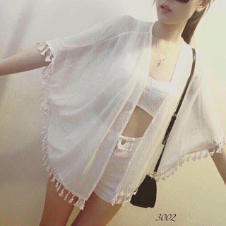 Áo Choàng Kimono Đi Biển