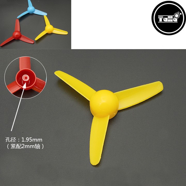 HAUI COMBO 5 CANH QUẠT 3 CÁNH VÀNG 80MM Giá Rẻ-Linh Kiện Điện Tử TuHu DHCNHN