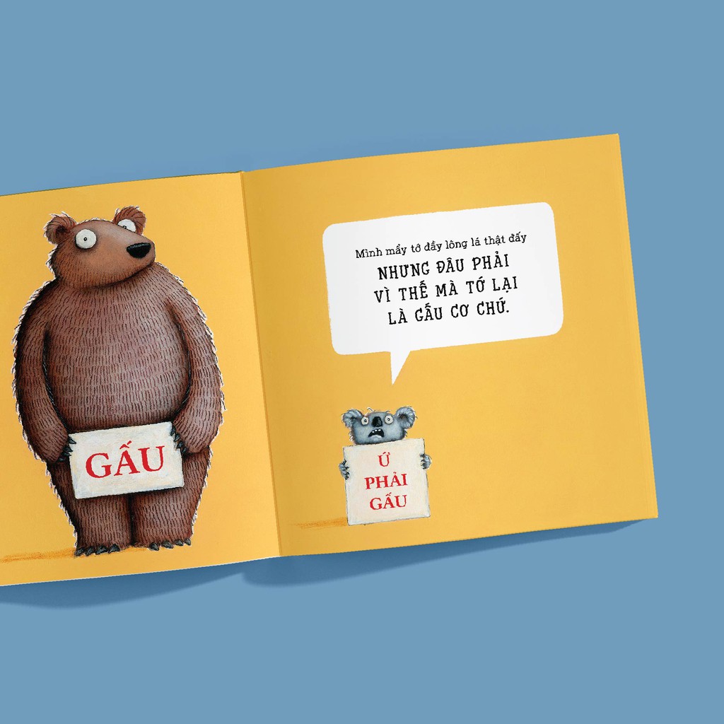 Sách - Tớ ứ phải gấu nhá! - Khoa học hài hước dành cho trẻ 5 tuổi + - Crabit Kidbooks