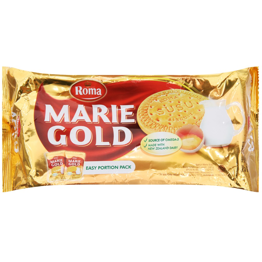 Bánh quy sữa Marie Gold 240g