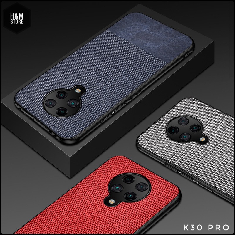 Ốp Lưng Redmi K30 Pro Vải Bông Mềm Mịn