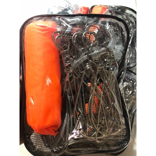 dây xích mang cá inox 5 móc 10 móc